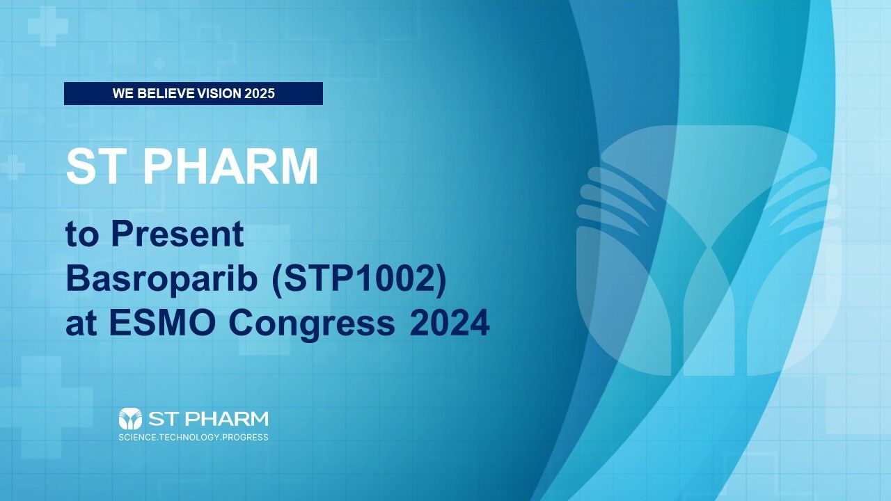 ST Pharm to Present Basroparib (STP1002) at ESMO Congress 2024 — ST PHARM